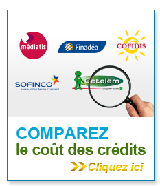 Comparez le coût des crédits